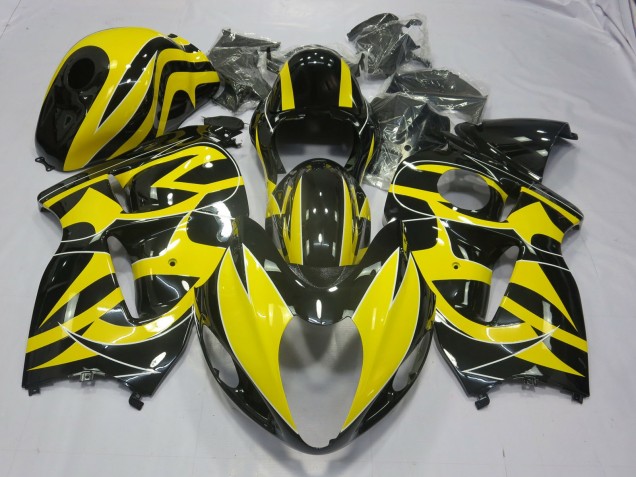 Gelb & Schwarz 1997-2007 Suzuki GSXR 1300 Motorrad Verkleidung Gelb & Schwarz 1997-2007 Suzuki GSXR 1300 Motorrad Verkleidung