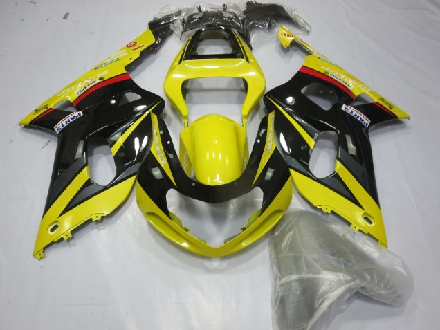 Gelb Schwarz & Grau 2001-2003 Suzuki GSXR 600-750 Motorrad Verkleidung Gelb Schwarz & Grau 2001-2003 Suzuki GSXR 600-750 Motorrad Verkleidung
