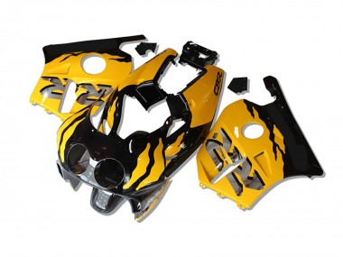 Gelb Schwarz Rr 1990-1998 Honda CBR250RR Motorrad Verkleidung