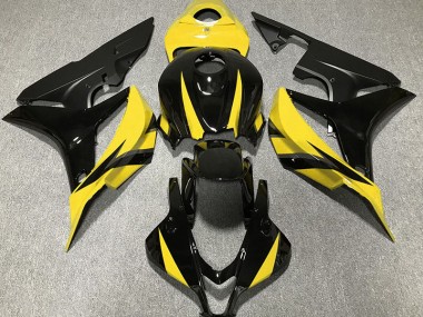 Gelbes Spezialdesign 2007-2008 Honda CBR600RR Motorrad Verkleidung