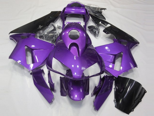 Glanz Lila 2003-2004 Honda CBR600RR Motorrad Verkleidung Glanz Lila 2003-2004 Honda CBR600RR Motorrad Verkleidung