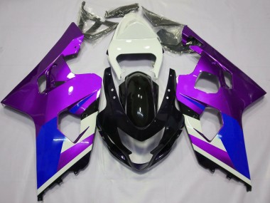 Glanz Lila 2004-2005 Suzuki GSXR 600-750 Motorrad Verkleidung
