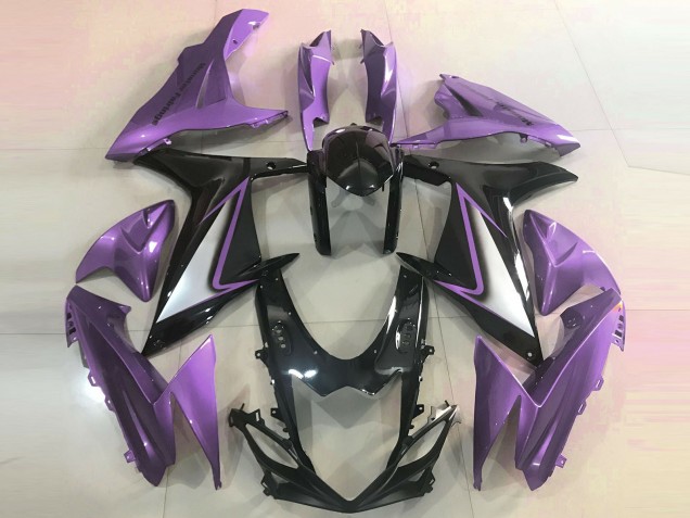 Glanz Lila Kanten 2011-2024 Suzuki GSXR 600-750 Motorrad Verkleidung Glanz Lila Kanten 2011-2024 Suzuki GSXR 600-750 Motorrad Verkleidung