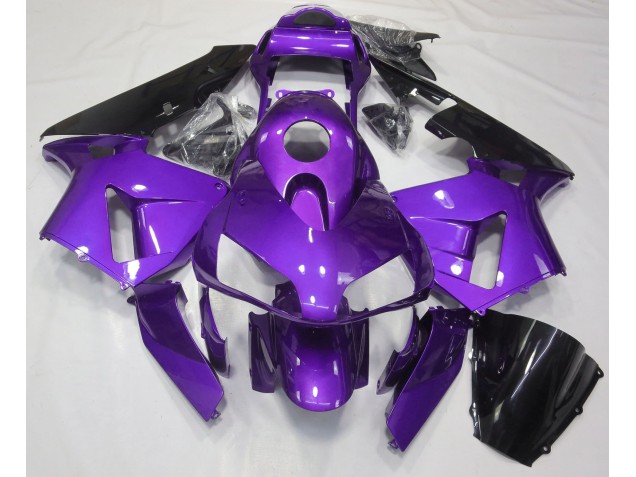 Glanz Lila Schlicht 2003-2004 Honda CBR600RR Motorrad Verkleidung Glanz Lila Schlicht 2003-2004 Honda CBR600RR Motorrad Verkleidung