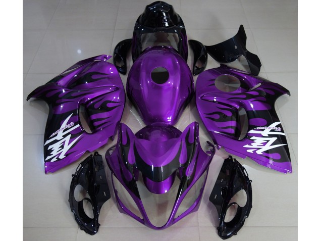 Glanz Lila & Schwarz 2008-2020 Suzuki GSXR 1300 Motorrad Verkleidung Glanz Lila & Schwarz 2008-2020 Suzuki GSXR 1300 Motorrad Verkleidung