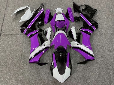 Glanz Lila Weiß & Schwarz 2017-2023 Honda CBR1000RR Motorrad Verkleidung