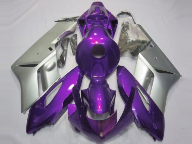 Glanz Lila & Silber 2004-2005 Honda CBR1000RR Motorrad Verkleidung
