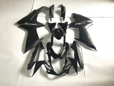 Glanz & Matt Schwarz 2011-2024 Suzuki GSXR 600-750 Motorrad Verkleidung