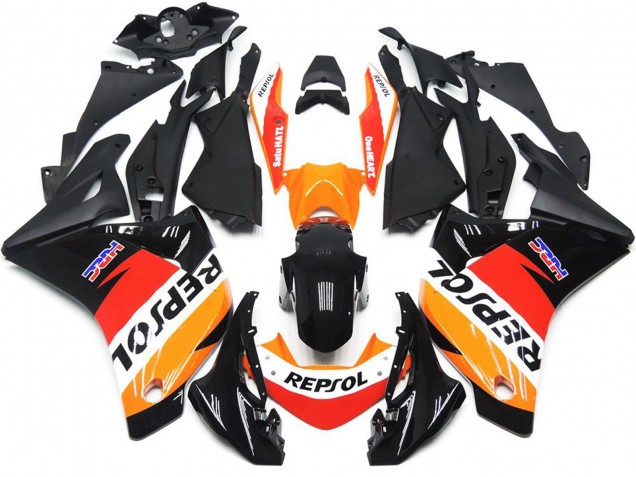 Glanz Repsol 2011-2014 Honda CBR250RR Motorrad Verkleidung Glanz Repsol 2011-2014 Honda CBR250RR Motorrad Verkleidung