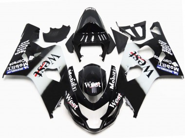 Glanz West OEM Stil 2004-2005 Suzuki GSXR 600-750 Motorrad Verkleidung