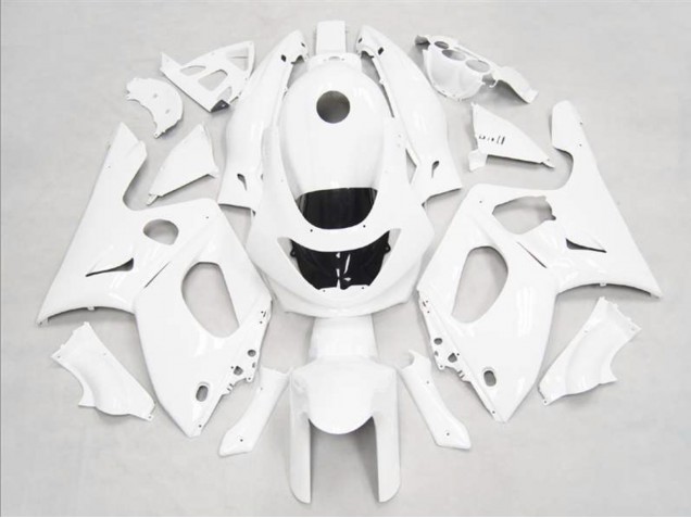 Glänzend Weiß 1998-2007 Yamaha YZF600 Motorrad Verkleidung Glänzend Weiß 1998-2007 Yamaha YZF600 Motorrad Verkleidung