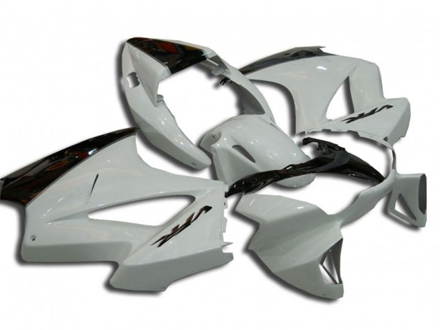 Glänzend Weiß 2002-2012 Honda VFR800 Motorrad Verkleidung Glänzend Weiß 2002-2012 Honda VFR800 Motorrad Verkleidung