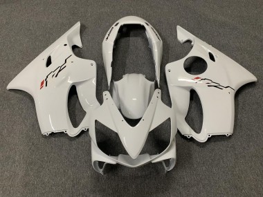 Glänzend Weiß 2004-2007 Honda CBR600 F4i Motorrad Verkleidung
