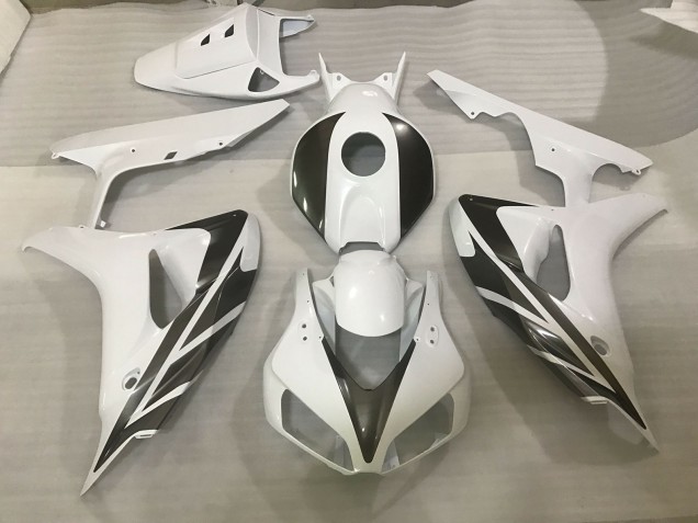 Glänzend Weiß 2006-2007 Honda CBR1000RR Motorrad Verkleidung Glänzend Weiß 2006-2007 Honda CBR1000RR Motorrad Verkleidung