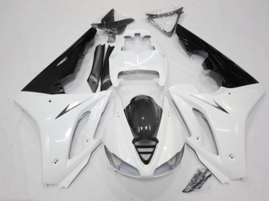 Glänzend Weiß 2009-2012 Triumph Daytona 675 Motorrad Verkleidung