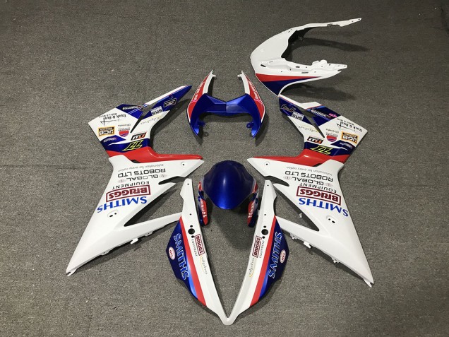 Glänzend Weiß 2013-2016 Triumph Daytona 675 Motorrad Verkleidung