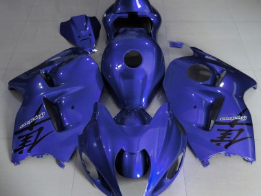Glänzend Blau 1997-2007 Suzuki GSXR 1300 Motorrad Verkleidung