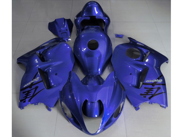 Glänzend Blau 1997-2007 Suzuki GSXR 1300 Motorrad Verkleidung Glänzend Blau 1997-2007 Suzuki GSXR 1300 Motorrad Verkleidung