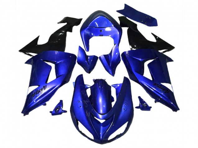 Glänzend Blau 2006-2007 Kawasaki ZX10R Motorrad Verkleidung Glänzend Blau 2006-2007 Kawasaki ZX10R Motorrad Verkleidung