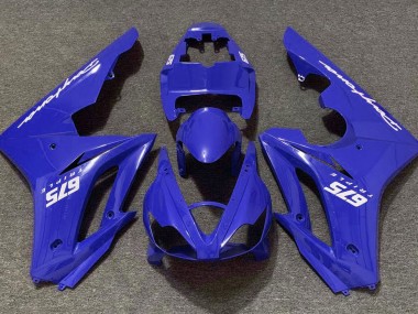 Glänzend Blau 2006-2008 Triumph Daytona 675 Motorrad Verkleidung