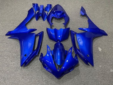 Glänzend Blau 2007-2008 Yamaha R1 Motorrad Verkleidung