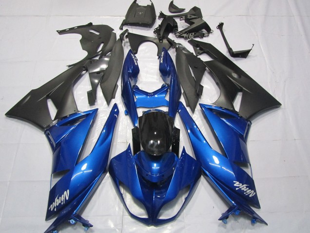 Glänzend Blau 2009-2012 Kawasaki ZX6R Motorrad Verkleidung Glänzend Blau 2009-2012 Kawasaki ZX6R Motorrad Verkleidung