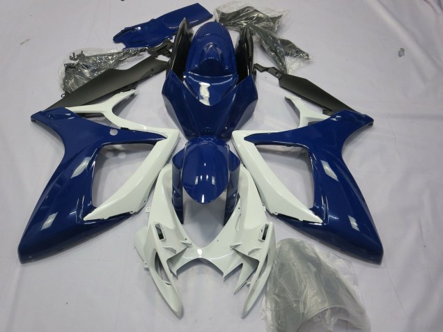 Glänzend Blau Dunkel 2006-2007 Suzuki GSXR 600-750 Motorrad Verkleidung Glänzend Blau Dunkel 2006-2007 Suzuki GSXR 600-750 Motorrad Verkleidung