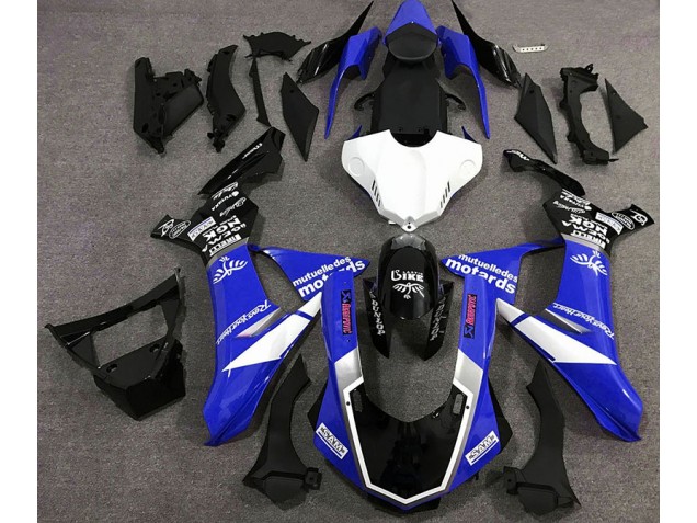 Glänzend Blau Logo-Stil 2015-2019 Yamaha R1 Motorrad Verkleidung Glänzend Blau Logo-Stil 2015-2019 Yamaha R1 Motorrad Verkleidung