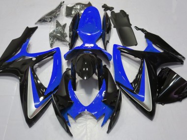 Glänzend Blau Ohne Abzeichen 2006-2007 Suzuki GSXR 600-750 Motorrad Verkleidung