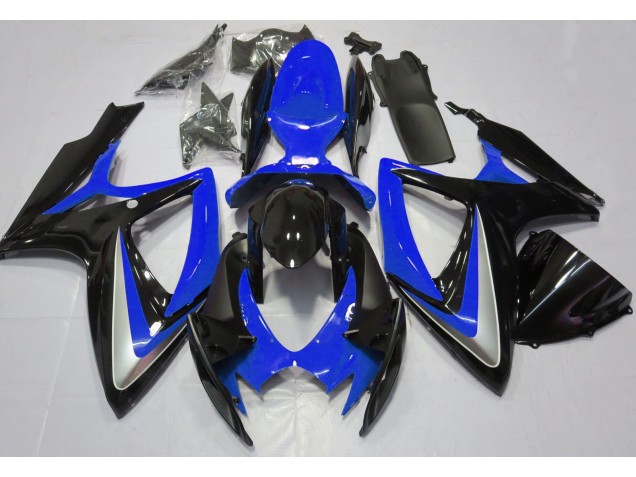 Glänzend Blau Ohne Abzeichen 2006-2007 Suzuki GSXR 600-750 Motorrad Verkleidung Glänzend Blau Ohne Abzeichen 2006-2007 Suzuki GSXR 600-750 Motorrad Verkleidung