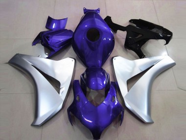 Glänzend Blau & Rot 2008-2011 Honda CBR1000RR Motorrad Verkleidung
