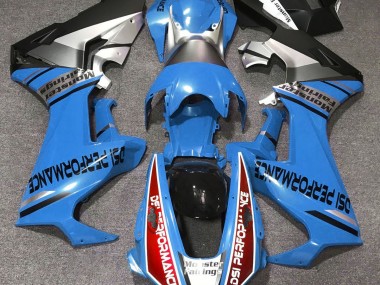 Glänzend Blau & Rot 2017-2023 Honda CBR1000RR Motorrad Verkleidung