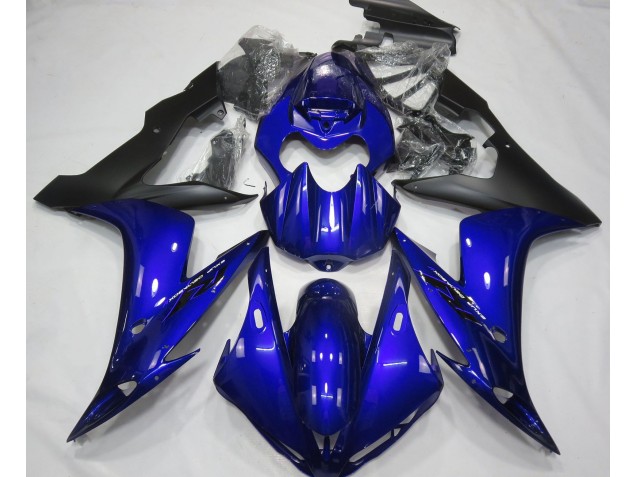 Glänzend Blau & Schwarz 2004-2006 Yamaha R1 Motorrad Verkleidung Glänzend Blau & Schwarz 2004-2006 Yamaha R1 Motorrad Verkleidung