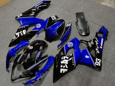 Glänzend Blau & Schwarz 2005-2006 Suzuki GSXR 1000 Motorrad Verkleidung