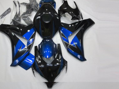 Glänzend Blau & Schwarz 2008-2011 Honda CBR1000RR Motorrad Verkleidung