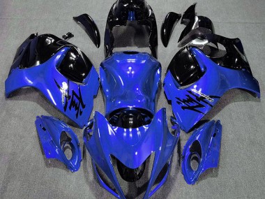 Glänzend Blau & Schwarz 2008-2020 Suzuki GSXR 1300 Motorrad Verkleidung