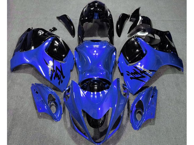 Glänzend Blau & Schwarz 2008-2020 Suzuki GSXR 1300 Motorrad Verkleidung Glänzend Blau & Schwarz 2008-2020 Suzuki GSXR 1300 Motorrad Verkleidung