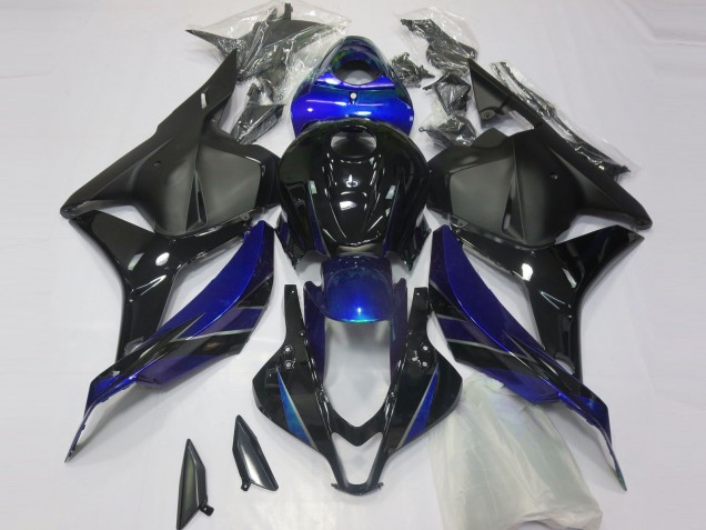 Glänzend Blau & Schwarz 2009-2012 Honda CBR600RR Motorrad Verkleidung