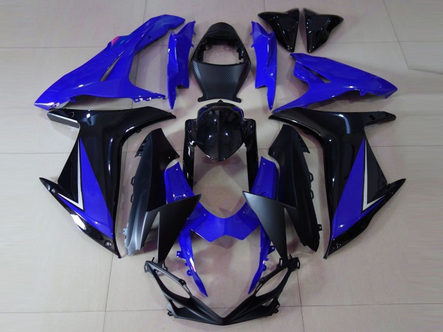 Glänzend Blau & Schwarz 2011-2024 Suzuki GSXR 600-750 Motorrad Verkleidung Glänzend Blau & Schwarz 2011-2024 Suzuki GSXR 600-750 Motorrad Verkleidung