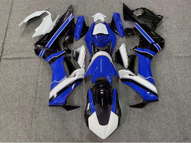 Glänzend Blau Weiß & Schwarz 2017-2023 Honda CBR1000RR Motorrad Verkleidung Glänzend Blau Weiß & Schwarz 2017-2023 Honda CBR1000RR Motorrad Verkleidung