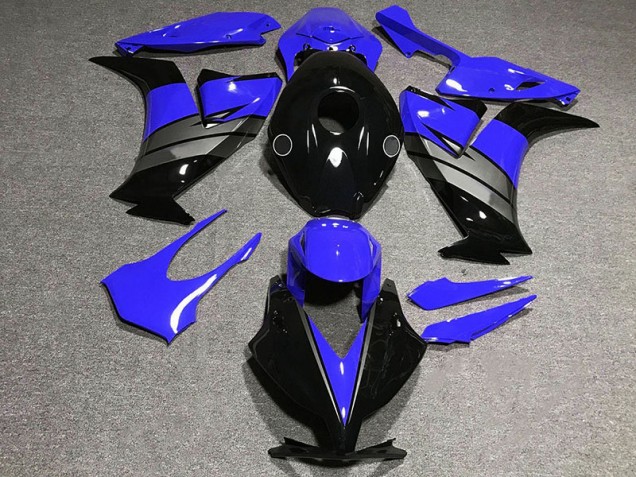 Glänzend Blau Schwarz & Grau 2012-2016 Honda CBR1000RR Motorrad Verkleidung Glänzend Blau Schwarz & Grau 2012-2016 Honda CBR1000RR Motorrad Verkleidung