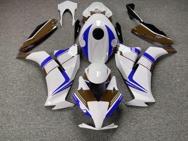 Glänzend Blau & Schwarz Verblassen 2012-2016 Honda CBR1000RR Motorrad Verkleidung