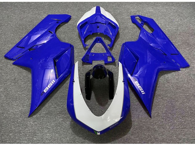 Glänzend Blau Sp 2007-2014 Ducati 848 1098 1198 Motorrad Verkleidung Glänzend Blau Sp 2007-2014 Ducati 848 1098 1198 Motorrad Verkleidung