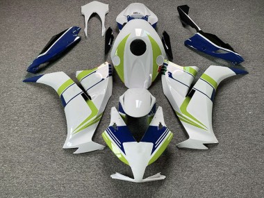 Glänzend Blau & Warngelb 2012-2016 Honda CBR1000RR Motorrad Verkleidung