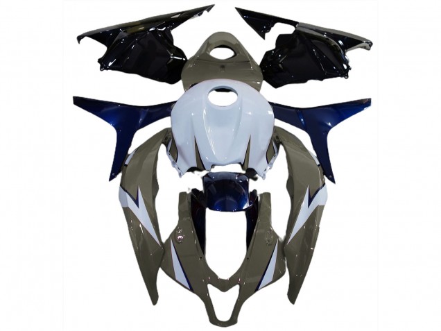 Glänzend Braun & Blau 2009-2012 Honda CBR600RR Motorrad Verkleidung Glänzend Braun & Blau 2009-2012 Honda CBR600RR Motorrad Verkleidung