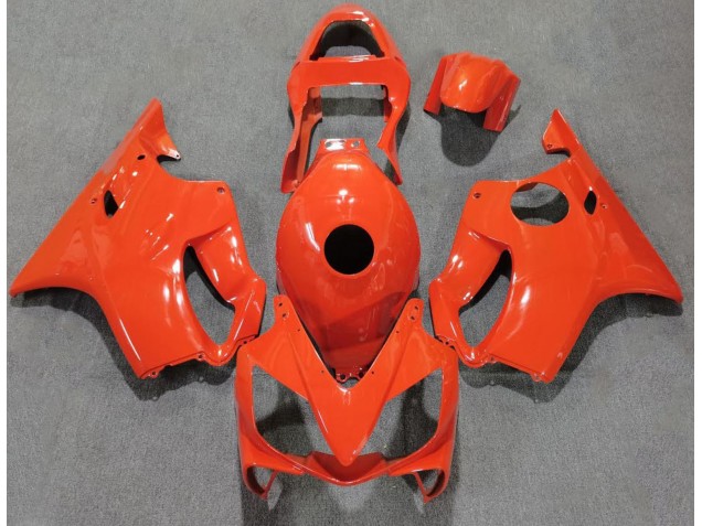Glänzend Dunkelorange 2001-2003 Honda CBR600 F4i Motorrad Verkleidung Glänzend Dunkelorange 2001-2003 Honda CBR600 F4i Motorrad Verkleidung