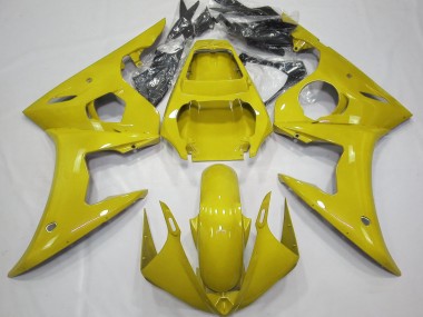Glänzend Gelb 2003-2004 Yamaha R6 Motorrad Verkleidung