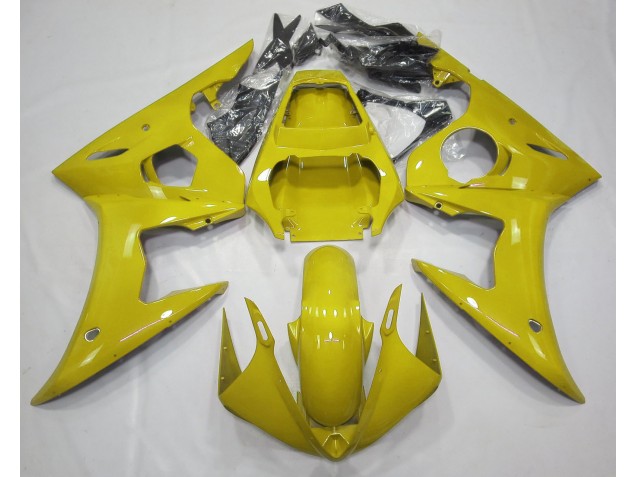 Glänzend Gelb 2003-2004 Yamaha R6 Motorrad Verkleidung Glänzend Gelb 2003-2004 Yamaha R6 Motorrad Verkleidung
