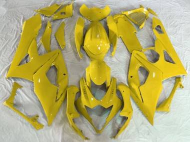 Glänzend Gelb 2005-2006 Suzuki GSXR 1000 Motorrad Verkleidung