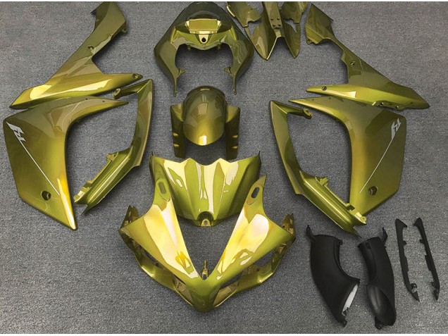 Glänzend Gelb 2007-2008 Yamaha R1 Motorrad Verkleidung Glänzend Gelb 2007-2008 Yamaha R1 Motorrad Verkleidung